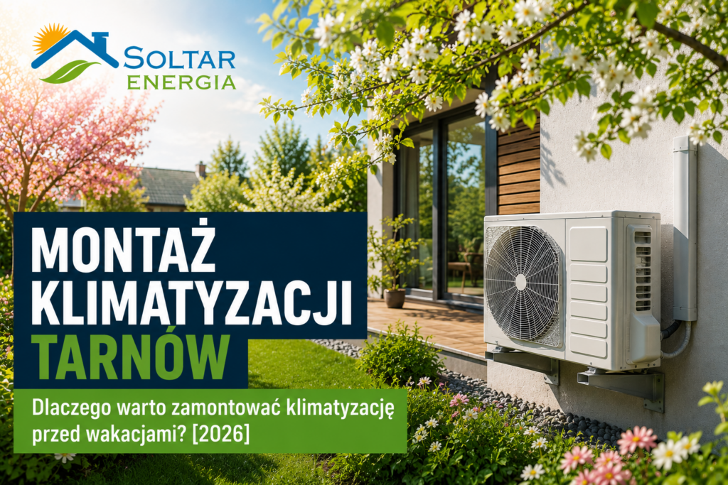 montaż klimatyzacji Tarnów agregat klimatyzacji przy domu wiosna 2026