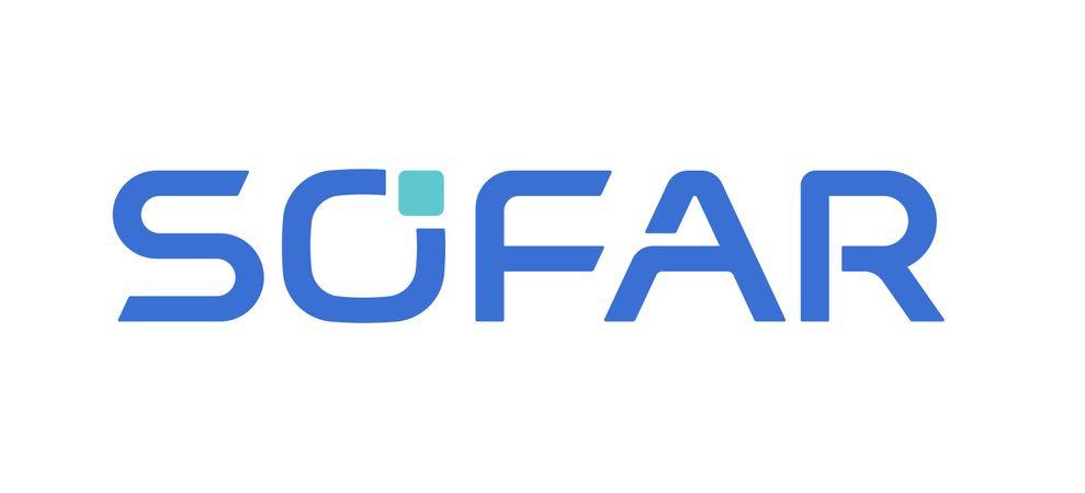 Logo Sofar Solar – producenta falowników i systemów magazynowania energii